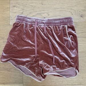 buff bunny velvet roller derby shorts
